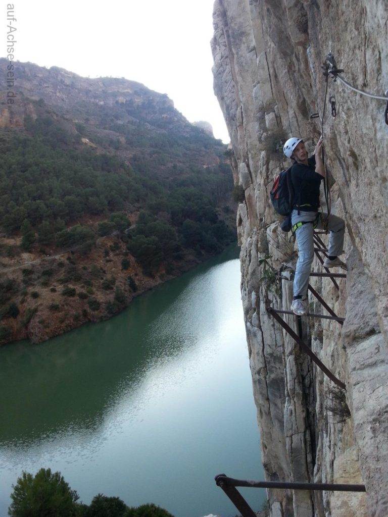 Spanien, El Chorro, klettern